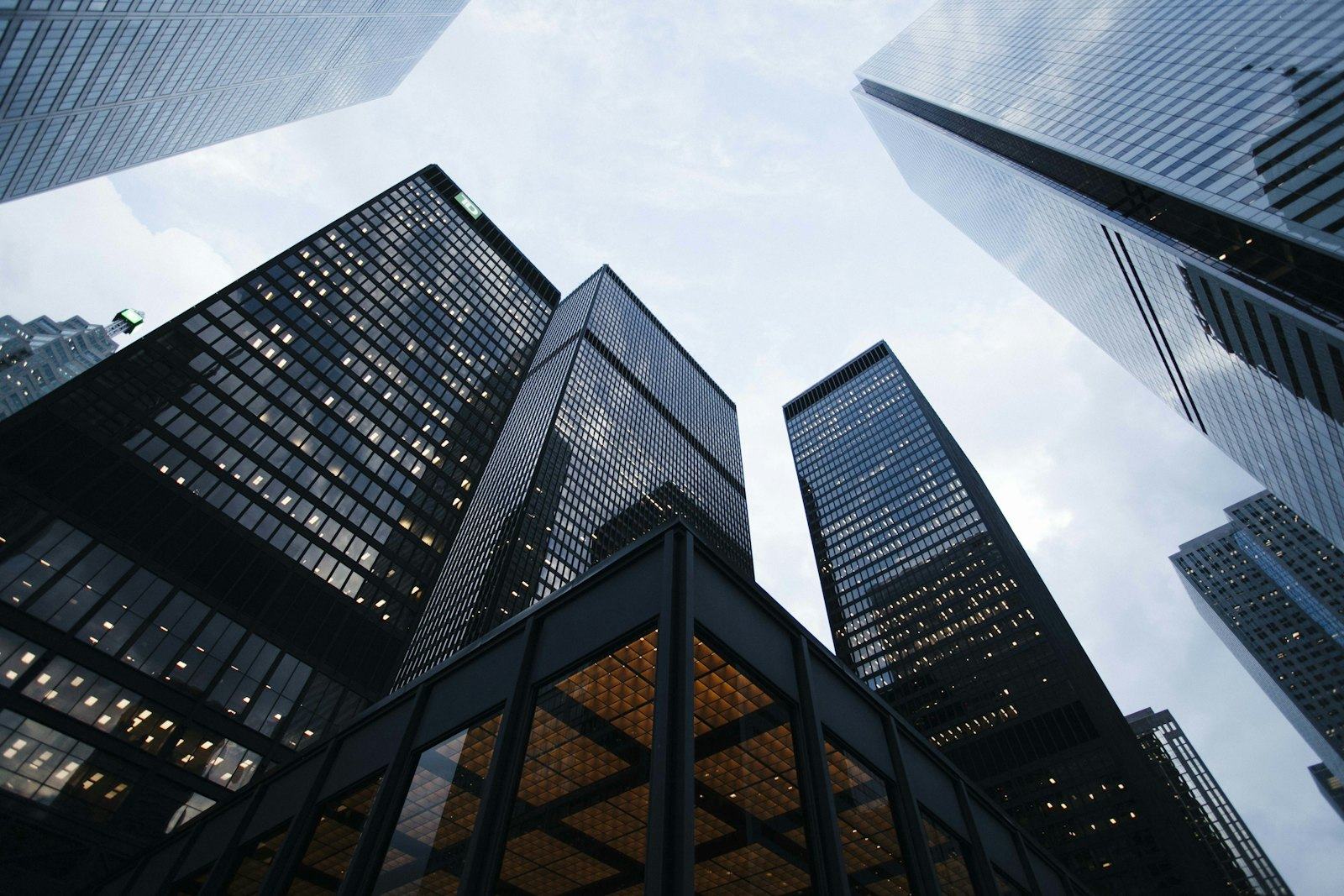 Commercial building facade completed by YS Enterprises